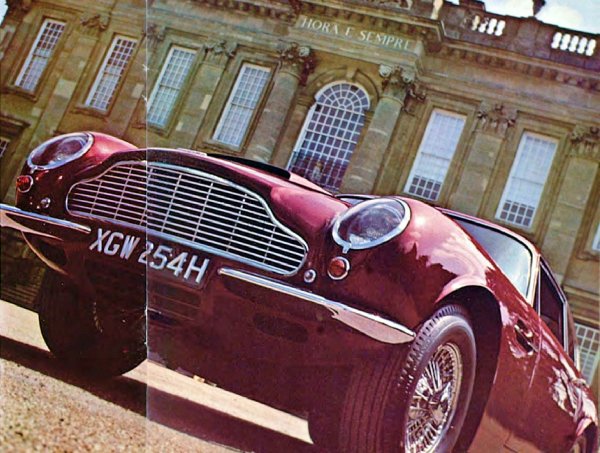 1969 Aston Martin DB6 Brochure Picture